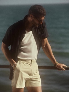 Soft Sand 4 1/2" Newport Nylon Swim Short